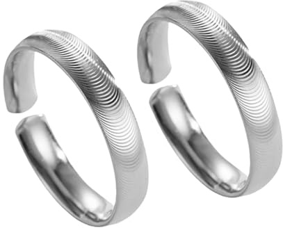 Generisch Lymphatische Magtherapie Katzenaugen-Ring, Titan-Ionen-Therapie-Ring, modischer, verstellbarer Ring für Damen
