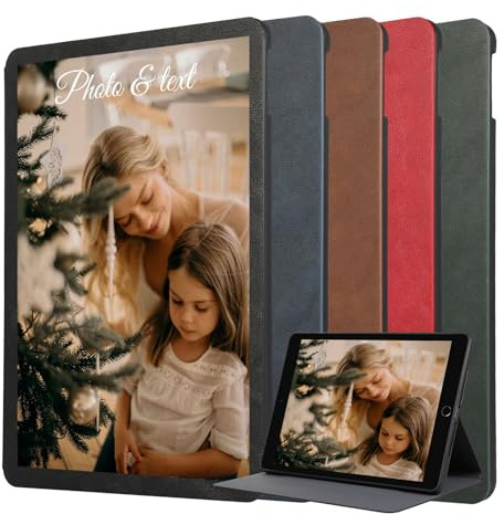 JGOYGYI Cover Personalizzata Compatibile con iPad Air 13 (2025/2024), Custodia Personalizzate con immagine/foto/Testi Design,Sottile Cover Leggero Pelle PU