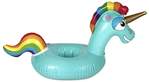 NPW Gonflable Fantaisie Boissons Holder – Gonflable Licorne Support à Boisson