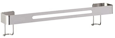 WENKO Handtuchstange Premium Plus - Handtuchhalter, Badetuchstange, Edelstahl rostfrei, 40.5 x 8.5 x 9.5 cm, Glänzend