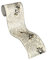 Architects Paper Bordüre Kind of White by Wolfgang Joop Borte Luxustapete klassisch floral 5,00 m x 0,13 m beige grau metallic Made in Germany 340742 34074-2
