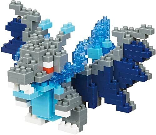 Nanoblock Official Pokemon License Mega Lizardon X Japanese Import
