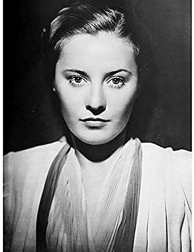 FINE ART PRINTS Porträtschauspielerin Barbara Stanwyck 1938 Promo-Foto, ungerahmt, Wandkunstdruck, Heimdekoration, Premium