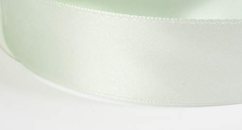 Jajasio Satinband 30 Yard-Rolle, 38mm breit, Auswahl aus 50 Farben/Farbe: 13 - mint, Geschenkband, Schleifenband