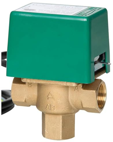 Drei-Wege-Zonenventil Solar DN20 3/4 mit Endschalter Messing