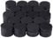 Gcroet 24 Stück Topffüße für Outdoor-Pflanzen Naturkautschuk Blumentopf Matte Unsichtbare Pflanzentopf Riser Pad Blumentopf Füße Schwarz