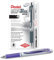 Pentel EnerGel XM BL77 Gelschreiber mit Druckmechanik, lila (12 Stück)