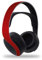 Finest Folia Schutzfolie kompatibel mit PS5 Sticker Hülle für Spiele Konsolen Headset Gehäuse Aufkleber Vinyl Folie Skin gegen Kratzer Design Cover R141 (Headset, Nr. 9 Carbon Rot)
