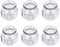 6pcs Cupping Jar Set Thick Glass Cupping Set for Professionals Chinese Cupping Therapy Clear