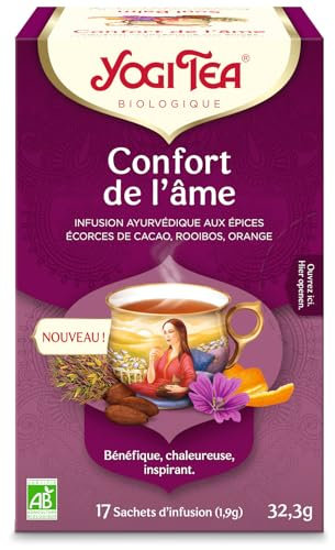 Yogi Tea Confort de l'Âme Bio 17 Sachets