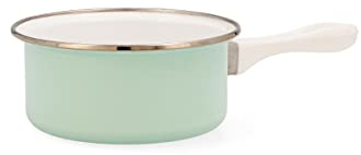 Quid Cocco Cazo Acero Esmaltado 14cm - 0,6l Acero Carbonatado Apto Vitrocerámica Apto Eléctrico Antiadherente