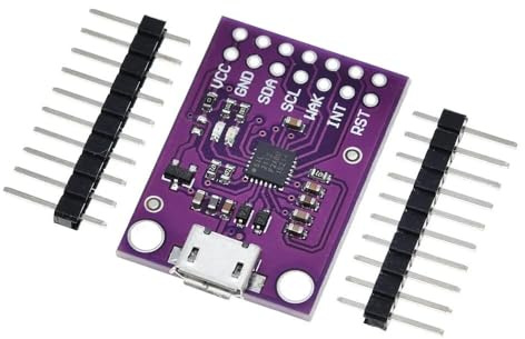 TECNOIOT 1 Stück CP2112 Debug Board USB zu I2C IIC MicroUSB Kommunikationsmodul 2112 für CCS811