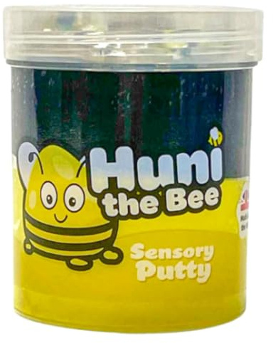 Putty Pals Collection - Huni The Bee - Slime Party Sensory Putty Creative Activity -Educational Stress Relief Toys for Girls Boys Kids- Best Toys Gifts
