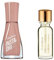 Sally Hansen Cuticle Oil and Nail Polish Duo - Vitamin E Nail and Cuticle Oil Treatment, Insta-Dri, Buff and Tumble, Nude Shade