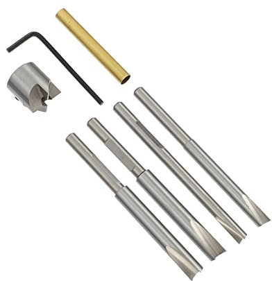 OKUMEYR Satz Stahl-einschneidfräser Fräser-gravierfräser-set Einschneidfräser-spiralfräser