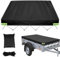 KQWVZ Bache De Remorque, 214×122×13cm Bâche pour Remorque, Tissu Tissu Oxford 420D Bâche De Remorque Plate, avec Corde 8M, Imperméable Bâche De Remorque, Bache Remorque pour Remorque Divers Modèles