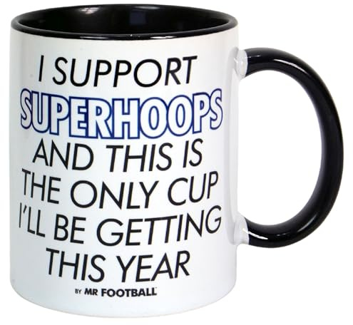 I Support QPR (Queens Park Rangers) -Gift Boxed Mug Present idea for Fan Supporter