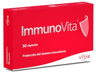 Vitae ImmunoVita 30 Capsules | Yeast Betaglucans, Vitamin D3, Vitamin B6 and Zinc | Activate Defenses | Strengthen the Immune System