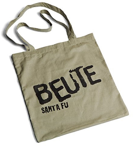 corpus delicti :: Beutel BEUTE Santa Fu – Einkaufsbeutel aus Baumwolle - lustiges Geschenk für Juristen