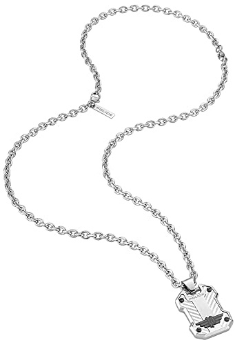 Police Colgante Collar para Hombre Acero Inoxidable