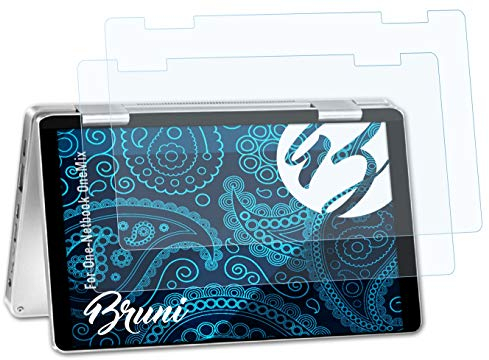 Bruni Película Protectora compatible con One-Netbook OneMix Protector Película, claro Lámina Protectora (2X)