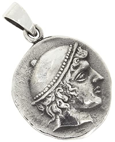 AFP Anhänger Münze antik Design 925 Sterling Silber AS-746