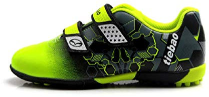 Chaussures de Foot Salle Enfant Chaussure Football pour Garcons/Adolescents Futsal Multisport - 36 EU Mod.4 Jaune/Noir