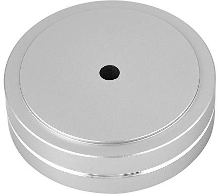 Speaker Spikes, 50mm/2 Speaker Isolation Stand Feet Speaker Pad Protector Shoes Mats(Silver)