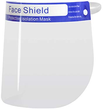 Gesichtsschutz Visier Augenschutz Spuck-Schutz Face-Shield Schutzschild Gesichtsschirm (1 Stück)