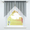 SCHOAL Scheibengardine mit Tunnelzug 2 Stück Kleinfenster Gardinen Küche Set Bistrogardinen Voile Stores Fenstergardine Modern Grau BxH 120x125cm
