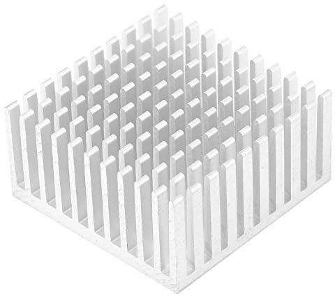 Kühlkörper, Vrm-Kühlkörper, 5-teiliger Kühlkörper Aluminium-Stromversorgungen für-Leiterplatten 40x20x40mm(Silber)