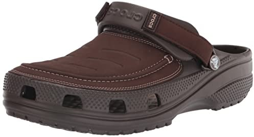 Crocs Damen Yukon Vista II LR Clog M Clog, Espresso/Mushroom, 50/51 EU