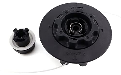 HURI Mähkopf Fadenkopf für STIHL FS 38, FS 40, FS 45, FS 46, FS 50, FSE 60, FSE 71, FSE 81 Motorsense AutoCut C6-2 C5-2 Freischneider 4006 710 2100/4006 710 2105