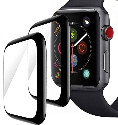 MAMUTEL Displayschutz für Apple Watch - Schutzglas Folie Glasfolie Display Glas - 3D 40mm