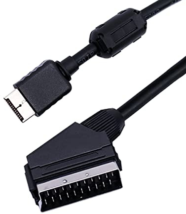 Cable Scart RGB para PS1 PS2 PS3 máquina de juego