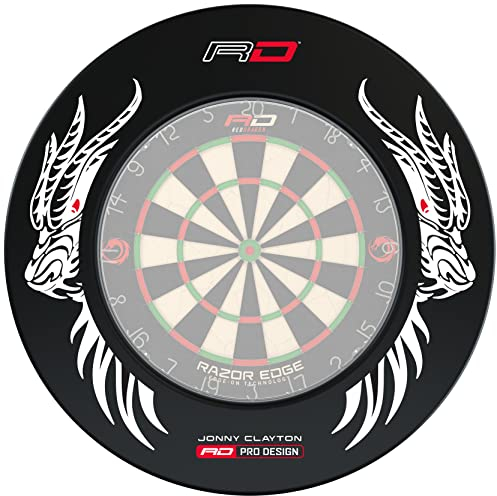 RED DRAGON Jonny Clayton Dartscheiben-Surround