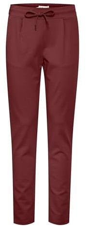 ICHI IHKATE PA2 Damen Sweathose Sweatpants Relaxhose mit Stretch Schmaler Schnitt mit Elastikbund, Größe:XXL, Farbe:Port Royale (191627)