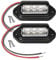Tassety 2Pcs 12V LED Number License Plate Light for Car Boats Motorcycle Automotive RV Truck Trailer Exterior