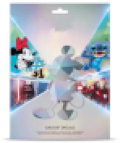 Grupo Erik Vinyl-Aufkleber Disney 100 Ste Geburtstag - Wiederverwendbare und wasserfeste Vinylaufkleber - 26 Aufkleber