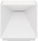 SIGOR Nutalis - Dimmbare würfelförmige LED Akku-Tischlampe Indoor & Outdoor, IP54 spritzwassergeschützt, Höhe 10 cm, aufladbar mit easy-connect puk, 9 h Leuchtdauer, schneeweiß