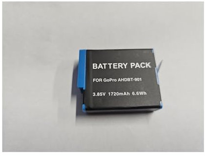 Battery Compatible With Action Camera Rechargeable Battery Fits With Go - Pro HERO 9 10 11-1720mAh Capacity