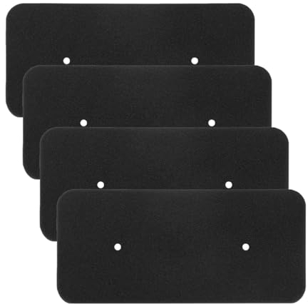 4x Tumble Dryer Sponge Filter Filter Pad For Hoover Condensation Dryer 40006731 (Pack Of 4)