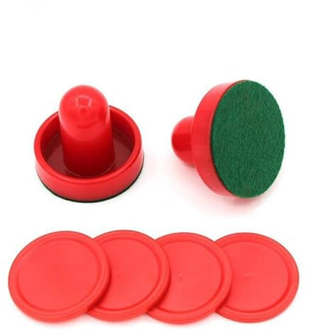 zalati Air-Hockey-Paddel und Pucks, kleine Größe für Kinder, tolle Torgriffe, Drücker, Ersatzzubehör für Spieltische