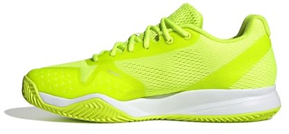 adidas Courtflash Speed 2 Mens Tennis Shoes, Lucid Lemon/core Black/FTWR White, 9.5 UK