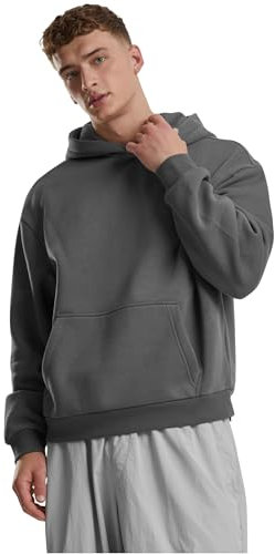 Urban Classics Men's TB6750-Fluffy Hoody Sweatshirt, Magnet, Small