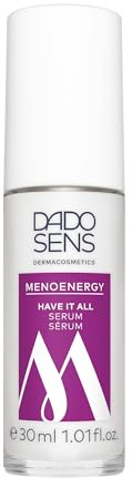 DADO SENS MENOENERGY HAVE IT ALL SERUM 30ml, Für die Wechseljahre | Feuchtigkeitsspendendes Gesichtsserum, Anti-Aging, Glättend & Straffend, Glow, Gegen Zeichen von Stress & Müdigkeit