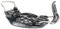 F2 Snowboard Plate Bindung Carve RS 22,5-31,5 cm Schwarz 2024/25