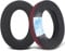 SOULWIT Grid Cooling Gel Ear Pads for Sennheiser HD599/HD598/SE/CS/SR/HD595/HD569/HD560S/Game Zero/G4ME Zero, Earpads Cushions for PC37X/PC38X/PC350/PXC350/PXE350/PC360/HD380/HD380-Pro - Burgundy