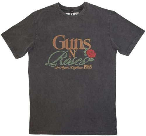 Guns N' Roses California 1985 Limited Edition 999 Only Premium Wash T Shirt XXL