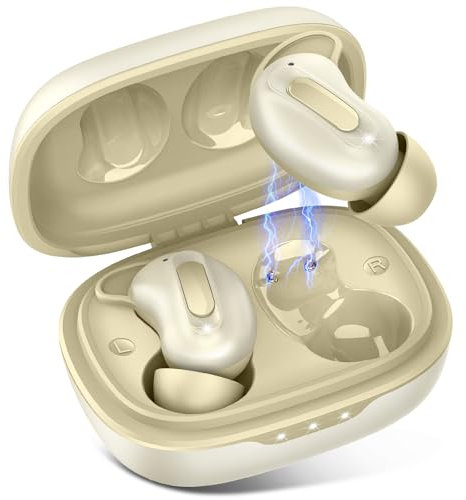 Wireless Earbuds, ANC Mini Sleep Earbuds Bluetooth 5.4 Headphones In Ear with 4 ENC Noise Cancelling Mic, Earphones 48H Playtime, Ear Buds HiFi Stereo Deep Bass, IPX7 Waterproof, Touch Control, USB C